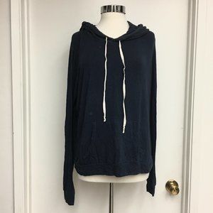 Brandy Melville Navy Pullover Hoodie